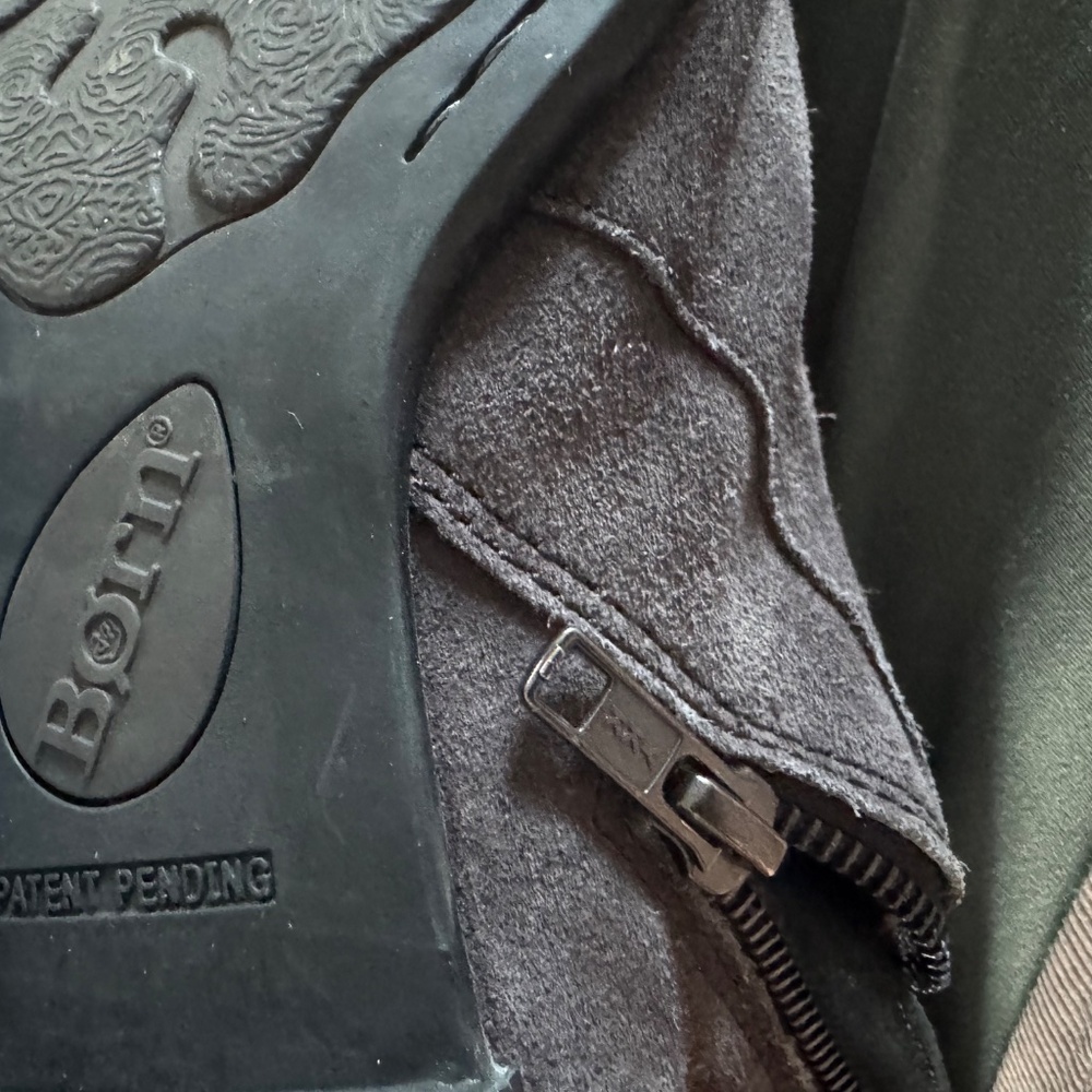 Born Gray Suede Ankle boots 8.5M - Picture 5 of 5